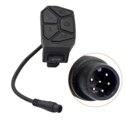 Pulsantiera 7 in 1 accensione, luci, frecce e modalità per iScooter iX3, iX4, iX7 Pro, Smartgyro, Urban Glide o simili  - 7 Comp