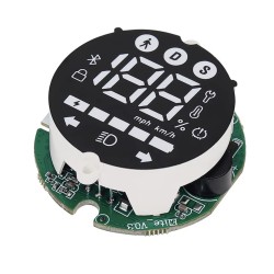 Kontrollpanel eller display for Xiaomi Electric Scooter Elite elscooter, instrumentpanel skarm ersattning  - 3  Passar Xiaomi El