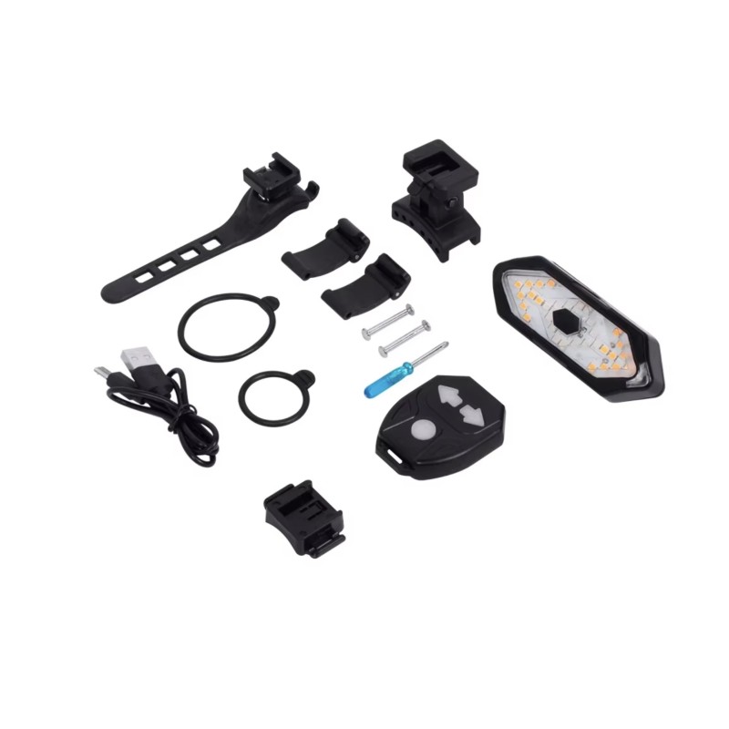 Komplekt zadni migachi za Segway Ninebot E2, E2 Plus, E2 Pro, C2, C2 Pro ili podobni modeli  - 1 Prednaznachen za Segway Ninebot