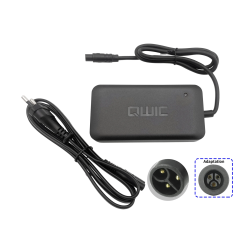 Cargador de batería para bicicleta eléctrica WATT o similar con conector CC ST de 3 pines - 36V 2A  - 4  Adecuado para WATT Bost