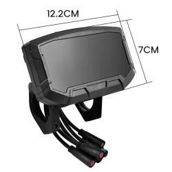 copy of Zaslon display za romobil iScooter iX3 Kamikaze K1 K1 Plus ZWHEEL ZWOLF, rezervni dio  - 1  Zamjenski zaslon display za 