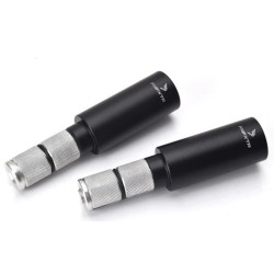 Extensores de aluminio para manillar bicicleta MTB o similar regulable de 30 a 40cm - compatible con manillar 22mm  - 3  