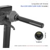 Extensores de aluminio para el manillar de Ninebot Max G30 series o similar  - 8  