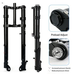 Monorim MF10 hydraulic front suspension for Fat Bike, folding eBike or eMoto - improved safety and comfort  - 3 Suitable for Fat