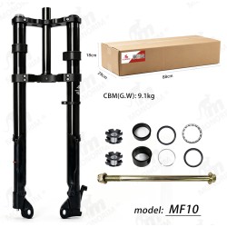 Suspensión delantera hidráulica Monorim MF10 para Fat Bike, bicicleta eléctrica plegable o eMoto - seguridad y confort  - 5 Adec