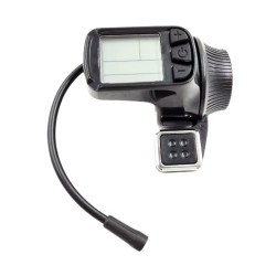 Gatillo acelerador con pantalla para Inokim OXO o similar  - 1  Diseñado como recambio de acelerador y pantalla para Inokim OXO 