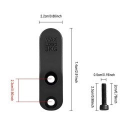 Väskkrok kompatibel med Xiaomi Electric Scooter 4 Lite eller liknande  - 2 Kompatibel med Xiaomi Electric Scooter 4 Lite eller m