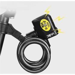 Zamky navisni z syhnalizatsiyeyu - potuzhnistʹ shumu bilʹshe 100 detsybel. Klyuch, pulʹt abo mobilʹnyy dodatok Wan - 2 Dobre zak