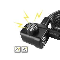 Padlocks with high sensitivity alarm - noise power greater than 100 decibels. Key, remote or mobile app Wan - 4  Protect your ve