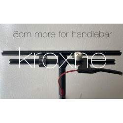 Aluminijska ručka upravljača 8 cm duža za električne skutere Xiaomi Monorim - 1 50 cm 