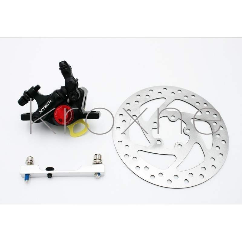 Kit Frein Hydraulique Xtech Pour Xiaomi M365 Pro/Pro2 – Frein à Disque 135 Mm, Montage Facile