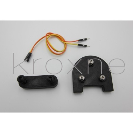 Lève-pneu / adaptateur noir 10 pouces pour Xiaomi M365, 1S, Pro2 et M365 Pro