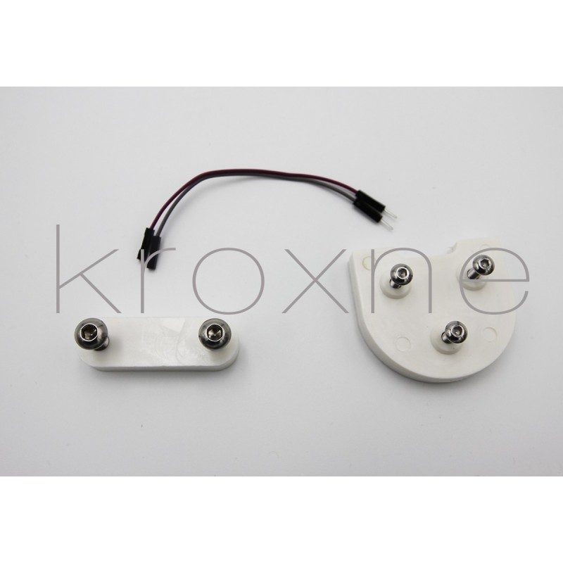 Alzador / adaptador blanco para neumáticos de 10 pulgadas para Xiaomi M365, 1S, Pro2 y M365 Pro