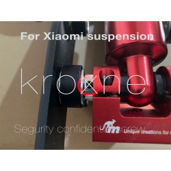 Upgrade your monorim suspension, install the safety fixer.