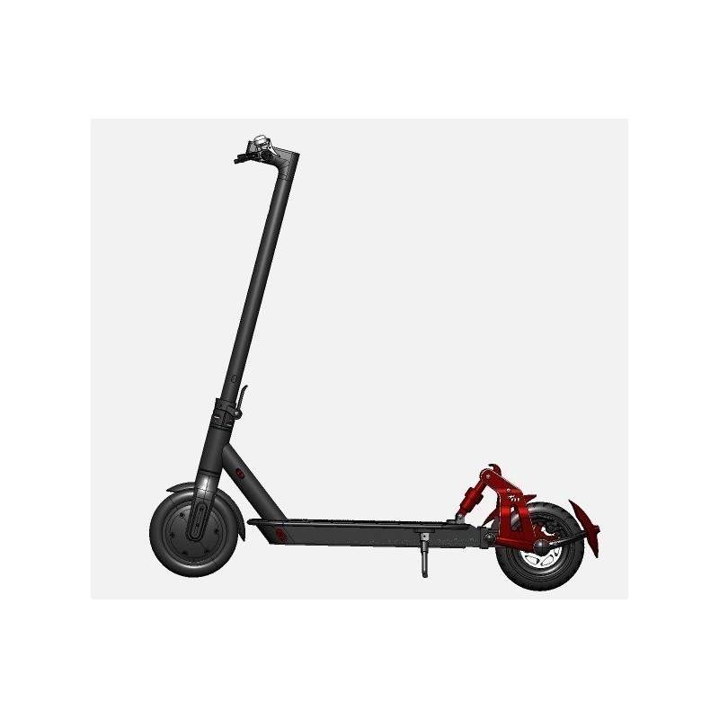 Garde-boue Arrière Pour Trottinette électrique Xiaomi M365 / 1S - Gris Foncé - Protection Contre Les éclaboussures - 6