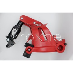 MR1 V2 red frame - Air damper 150mm Rear suspension MR1 V2 for Xiaomi electric Scooter electric scooter