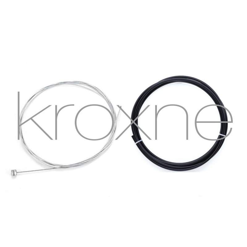 Predĺžené brzdové lanko pre zadné zavesenie (vnútorný kábel 2,1 m / vonkajšie puzdro 2,5 m)  - 7 Brzdové lanko plus obal - predĺ