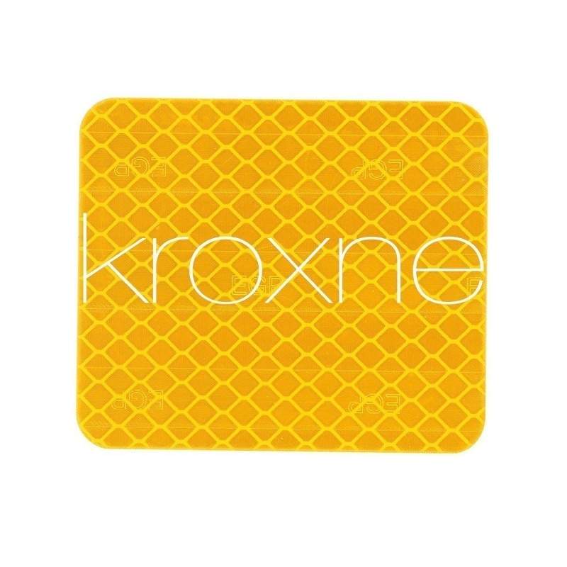Adesivo riflettente per piastra parafango posteriore modello Essential 1S Pro2 KROXNE - 6  