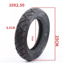 Hochwertiger Reifen der Marke CST - 10 x 2,5 Zoll