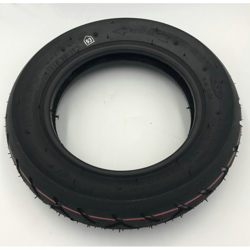 Lot De 5 Chambres à Air CST Pour Scooter - 10 X 2.50 Pouces - Heavy Duty, Tubeless - Neuf En Boîte Ouverte