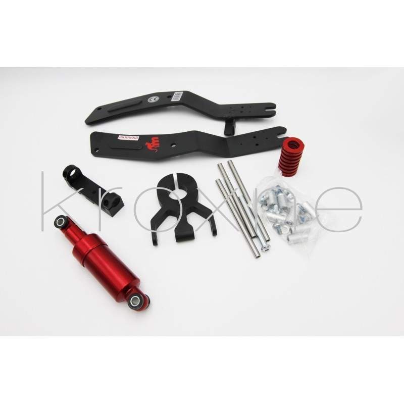 DMX0-UK - Atualize a suspensão dianteira de sua scooter elétrica Ninebot Max para amortecimento duplo Monorim - 2       Incluído