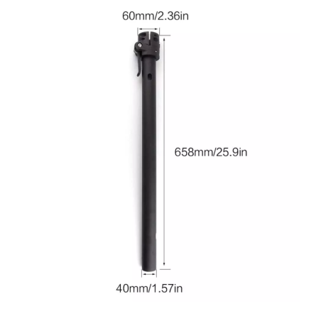Mástil completo + kit de plegado para Xiaomi M365 y M365 1S