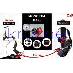 Tilsidesæt foldesystemet på din elektriske scooter med LOCK Monorim HZ01 på HX, KAPPA, INOKIM, ZERO og lignende løbehjul.