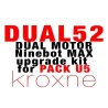 DUAL52 AWD Upgrade kit for PACK U5 2.0 for Xiaomi electric scooters - DUAL MOTOR kit