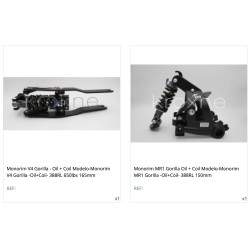 Gorilla Pack - Suspensão dianteira e traseira Monorim Gorilla Edition (Bobina + Óleo) Monorim - 1