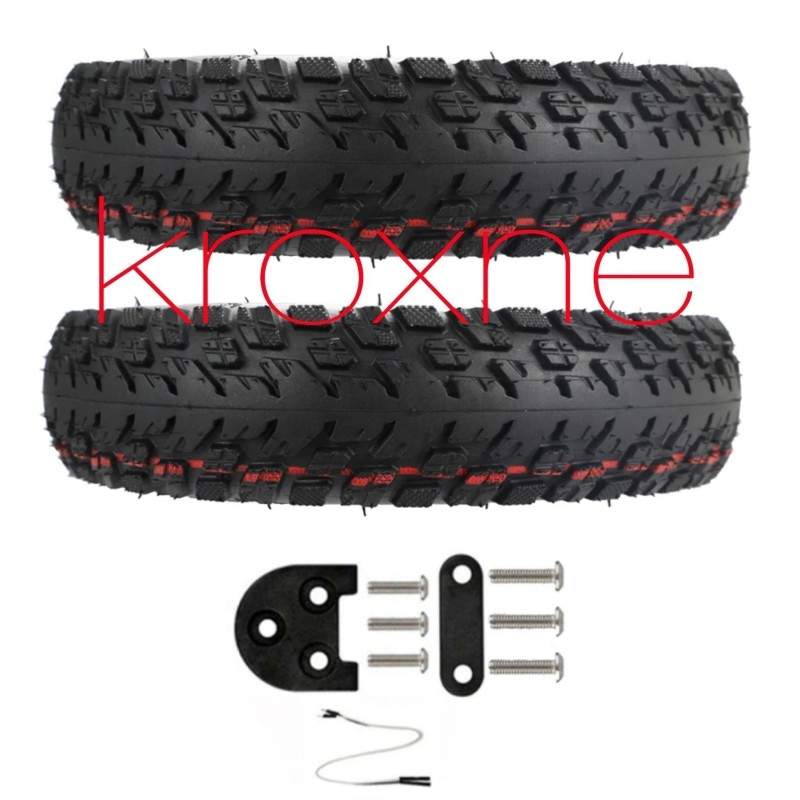 Kit de pneus todo-o-terreno de 10 polegadas para qualquer modelo Xiaomi (Pro, Pro2, Mi Scooter 3, Essential, 1S, M365).  - 8 Kit