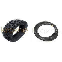 Install the new 10-inch all-terrain tire kit (all-terrain) that can be installed with or without an inner tube (tubeless).