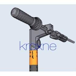 Podaljšek jambora Sharkset za Ninebot Max Sharkset - 2 Podaljšajte višino krmila s tem 6 cm podaljškom za Ninebot Max. Izboljšaj