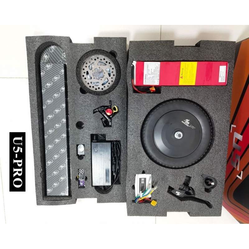 DUAL52 AWD Upgrade kit for PACK U5-Max 2.0 for Ninebot Max electric scooters - DUAL MOTOR kit Monorim - 31 DUAL52 AWD Upgrade kit for PACK U5-Max 2.0 for Ninebot Max electric scooters - DUAL MOTOR kit Monorim - 31