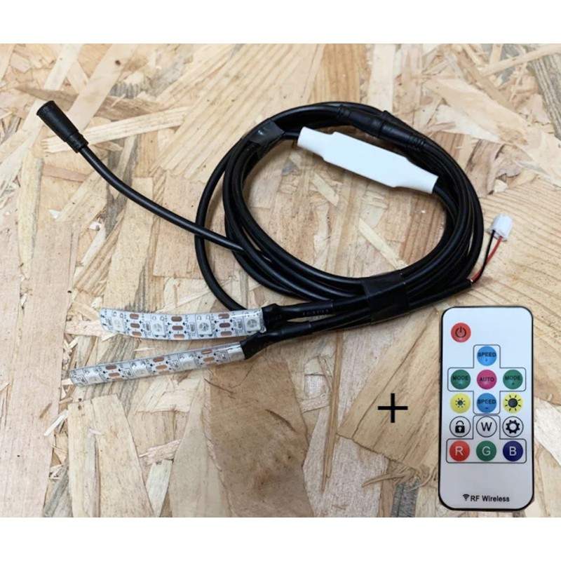 LED žibintų komplektas su Sharkset pakabos valdymu Sharkset - 1 LED žibintų komplektas su Sharkset pakabos valdymu Led žibintų p