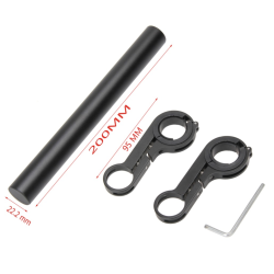 20 cm ohjaustangon jatke kaksinkertaisella kiinnikkeellä Xiaomi - 7  