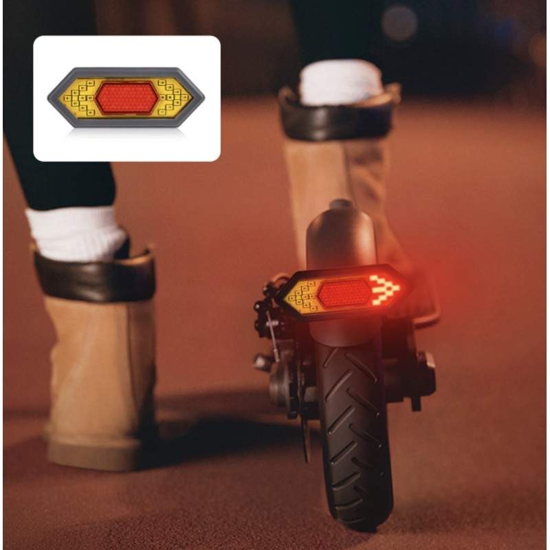 Side and rear direction indicator light kit for electric scooter. model Xiaomi electric scootter