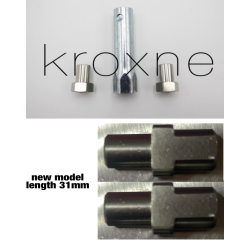 Tuercas extendidas y pernos extendidos para instalar el motor con freno de disco en la suspensión trasera MR1 o DMR1 Monorim - 2