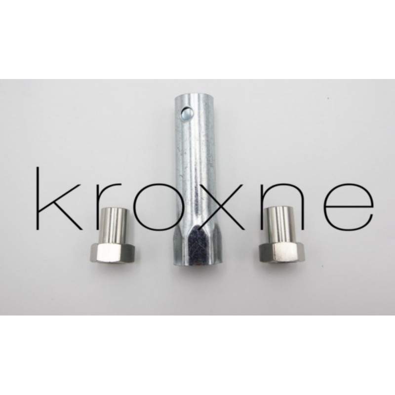 Predĺžené matice a predĺžené skrutky na inštaláciu motora s kotúčovou brzdou na zadné odpruženie MR1 alebo DMR1 Monorim - 3  Inš