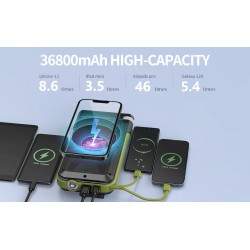 Beskonačna baterija s bežičnim punjačem Monorim PN W26 RADIO FM Monorim - 4  Nabavite sada svoj power bank od 36800 mAh koji se 