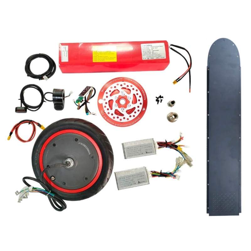 Monorim DUAL32 Ultra (inclusief een 350w motor) Monorim - 1 36v 14400mah batterij met 30Ah BMS Het bevat een nominale motor van 