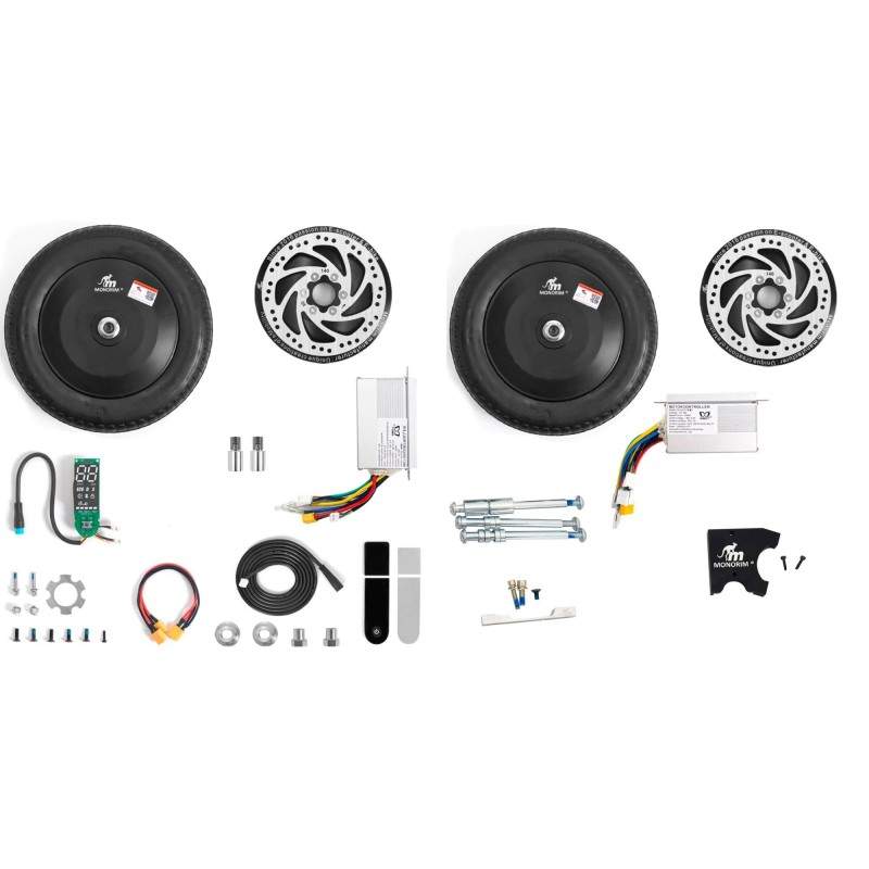 Monorim Dual52 Pro Ultra (vključuje dva 500 W motorja) Monorim - 3 
Vključuje 14400mah baterijo s 60ah BMS
Polnilec baterij 48v 