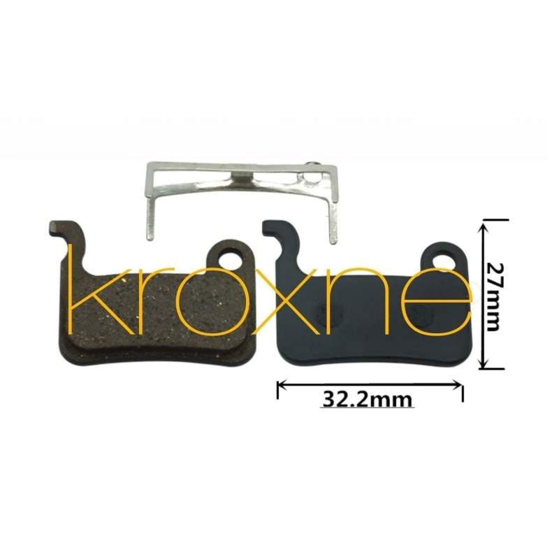 Tormoznyye kolodki dlya Xiaomi Scooter Mi3 KROXNE - 2 Smennyye nakladki na Xiaomi Mi3 Zamenite tormoznyye kolodki vashego Xiaomi