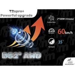 Monorim T2SPRO + 48v nagy teljesítményű elektromos robogó - 500w motor - 14.4ah akkumulátor Monorim - 4 Monorim T2SPRO + Nagy te