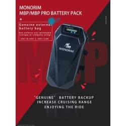 Monorim MBP 48v 12ah XT60 ulkoinen akku sähköskoottereihin. Monorim - 2 Monorim MBP 48v 12ah XT60 ulkoinen akku sähköskoottereih