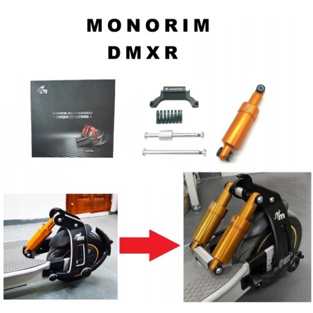 Atnaujinkite monorim  pakabą su DMXR1-UK rinkiniu – dviguba pakaba.