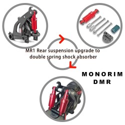 Atnaujinkite monorim  pakabą su DMR1-UK rinkiniu – dviguba pakaba.