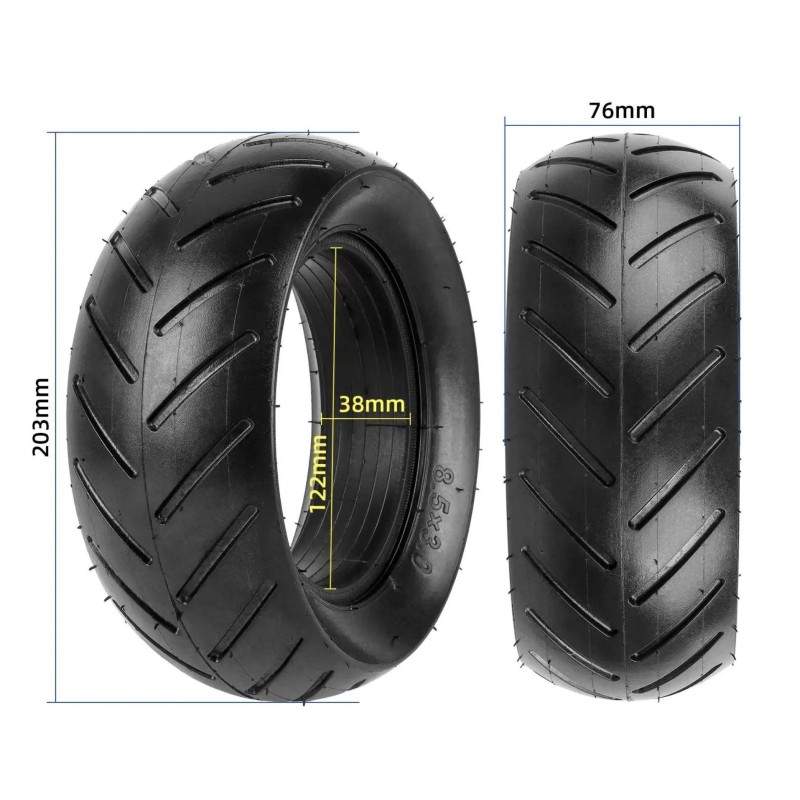 8.5x3 Off-road Tire Electric Scooter Vacuum Tire With 81/2x2(50-134