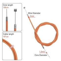 Cabo de freio para Segway F20, F25, F30, F40, D18, D28, D38 ou similar Segway - Ninebot - 6