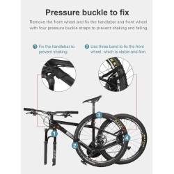 Bolsa de transporte 168cm x 85cm para mountain bike até 27,5 polegadas  - 2 Bolsa de transporte 168cm x 85cm para mountain bike 