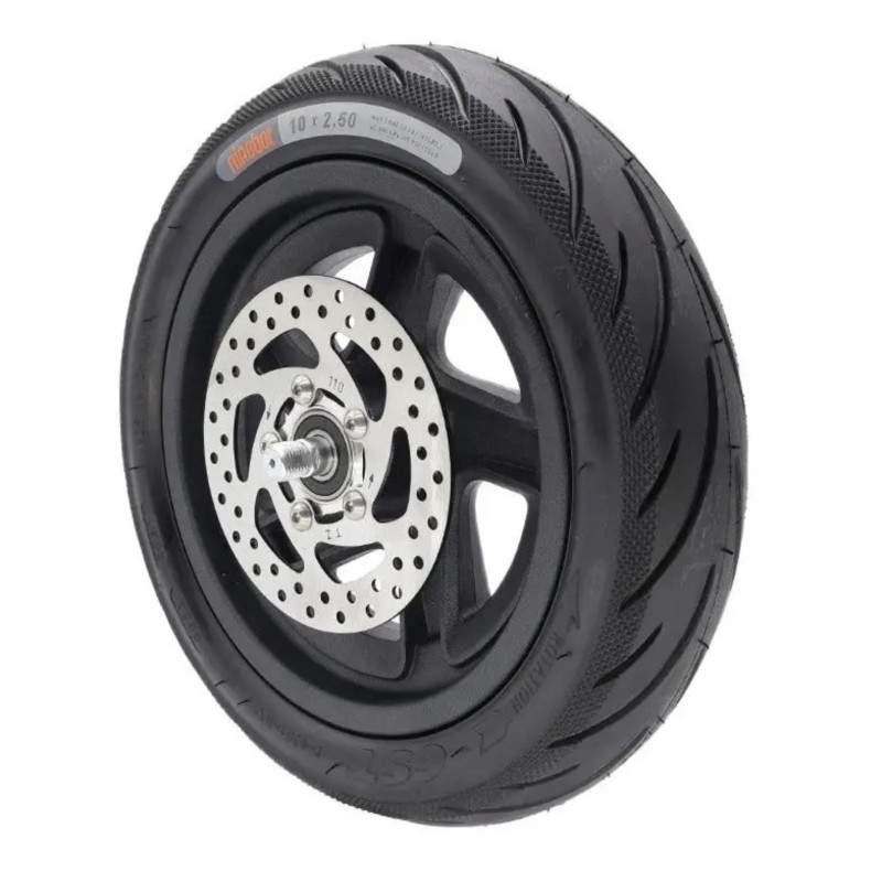 Sukomplektuotas galinis ratas Segway Ninebot kickscooter F20, F25, F25i, F30, F38, F40, F40i ar panašiai - 10x2,5 colio Segway -
